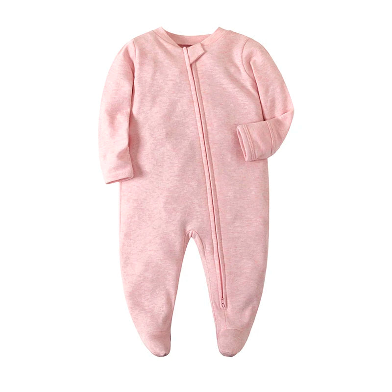 Winter Neugeborenen Footed Pyjamas