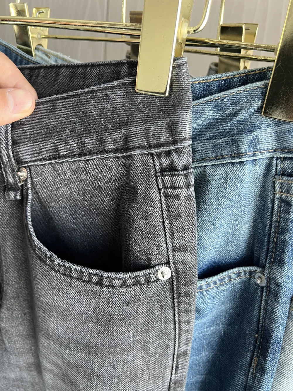 Z1975 Gerade Jeans mit Mid-Waist – Y2K Klassiker, neue Waschung 2025 (Herbst/Winter)