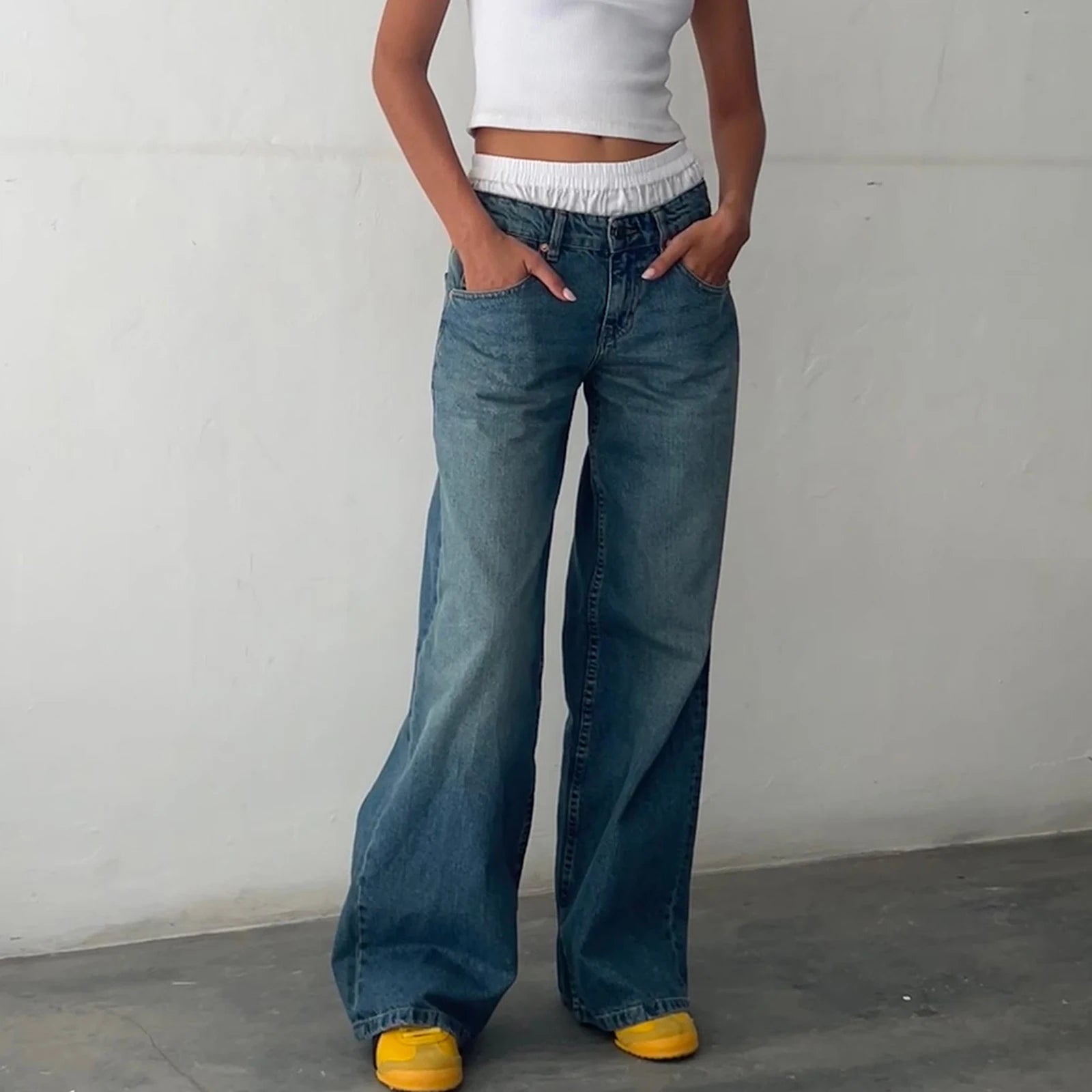 Baggy-Jeans für Damen,