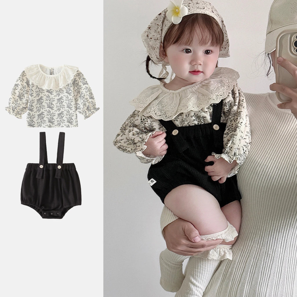 Frühling Neugeborenen Baby Mädchen Spitze Prinzessin Kleidung