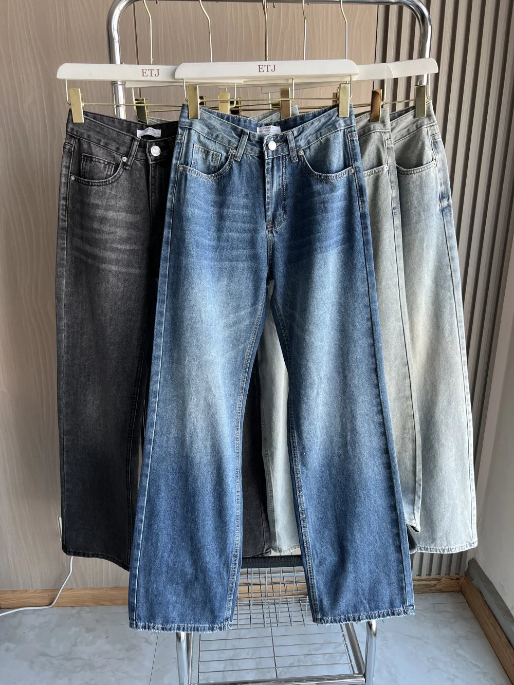 Z1975 Gerade Jeans mit Mid-Waist – Y2K Klassiker, neue Waschung 2025 (Herbst/Winter)