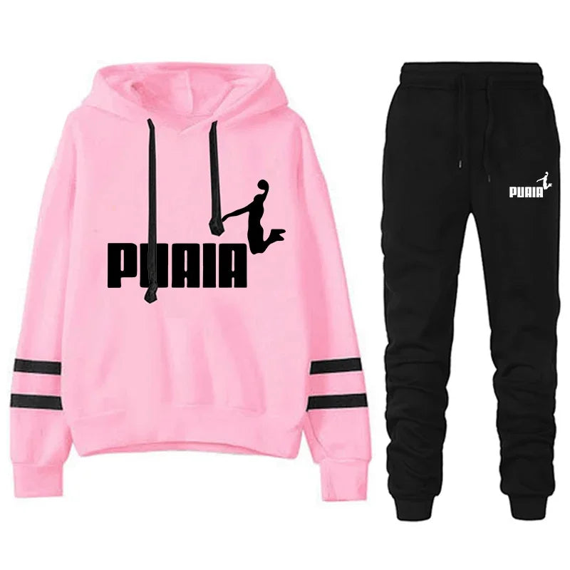 Jogging-Damen-Trainingsanzug 2teilen