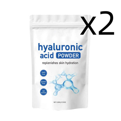 Hyaluronsäure-Gesichtsmaske in Pulverform