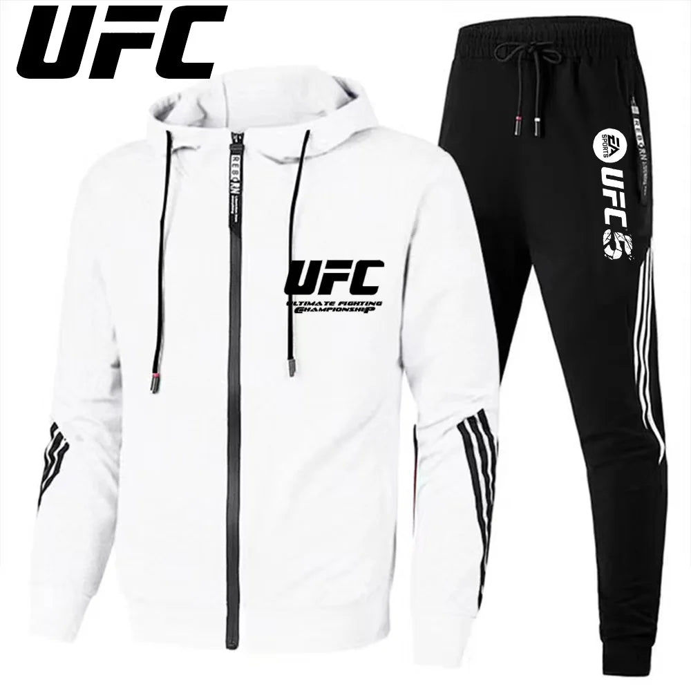 UFC Herren Trainingsanzug – Modisches Sportset mit Hoodie