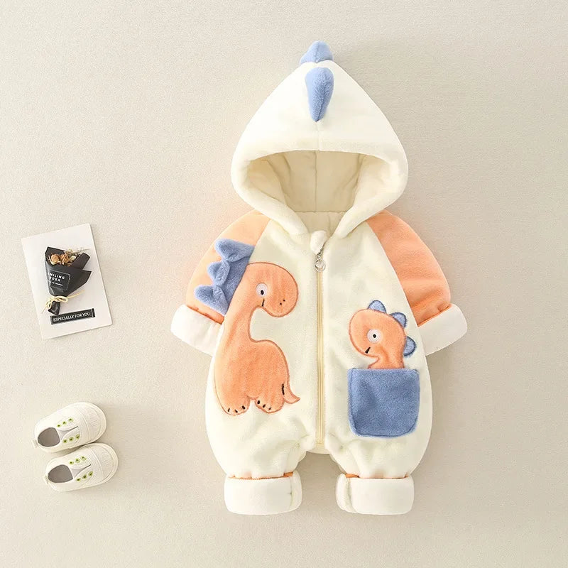 Neugeborenen Strampler Baby Bodys Dicker und Plüsch