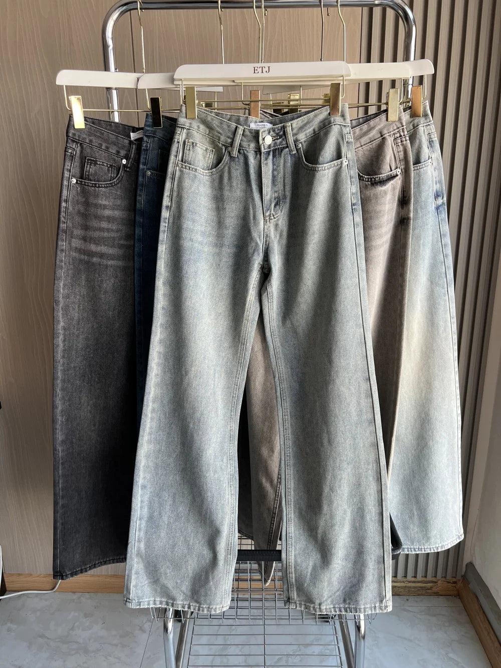 Z1975 Gerade Jeans mit Mid-Waist – Y2K Klassiker, neue Waschung 2025 (Herbst/Winter)